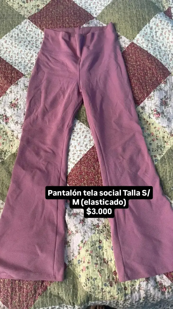 Pantalón tela SOFIA* Y mas - 6