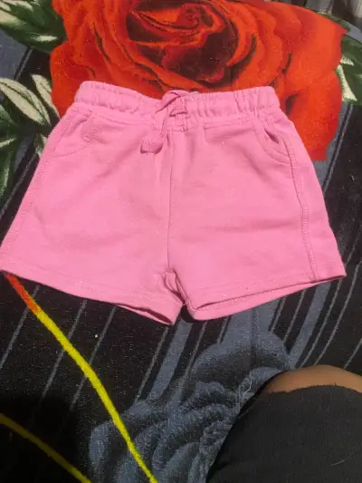 Short rosado para niña - miniatura 1