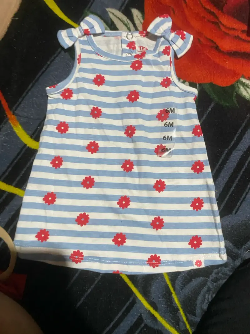 Body bebé a rayas 6 meses - 2