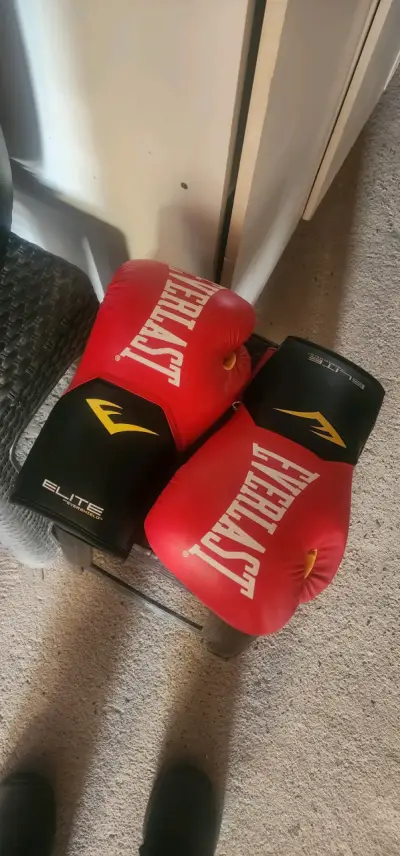 KIT BOXEO MARCA EVERLAST NUEVO - miniatura 1