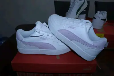 Zapatillas blancas Puma mujer - miniatura 1