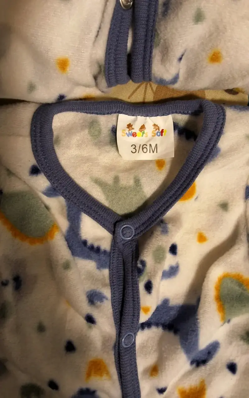Pijamas bebés polar + set tina + Mei tai - 2