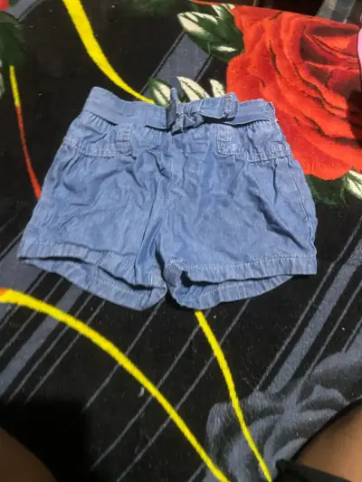 Shorts de mezclilla azul - miniatura 1