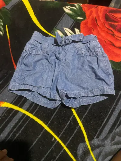 Shorts de mezclilla azul - miniatura 2