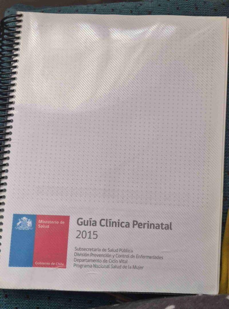 Guía Clínica Perinatal 2015
