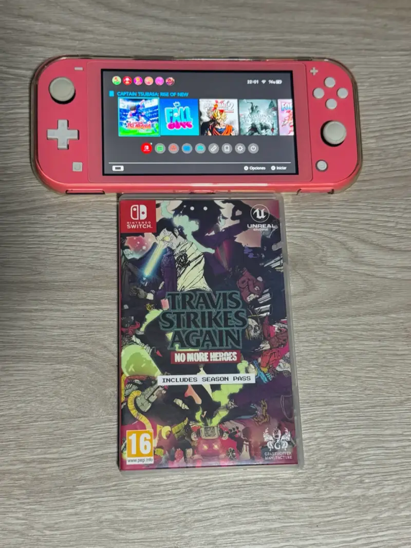 Nintendo Switch Lite de 32gb + juego fisico - 1