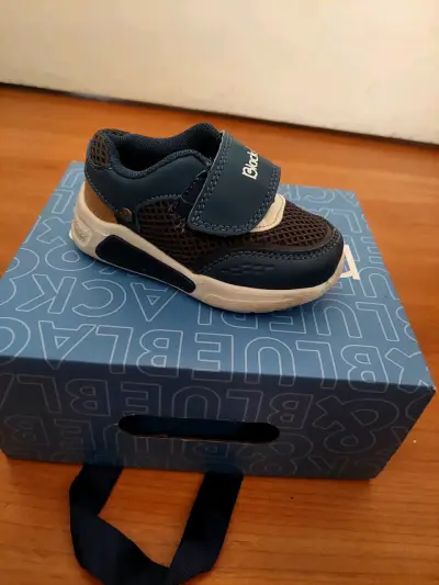 Zapatillas infantiles azul marino - miniatura 2