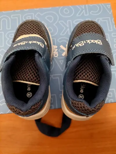 Zapatillas infantiles azul marino - miniatura 5