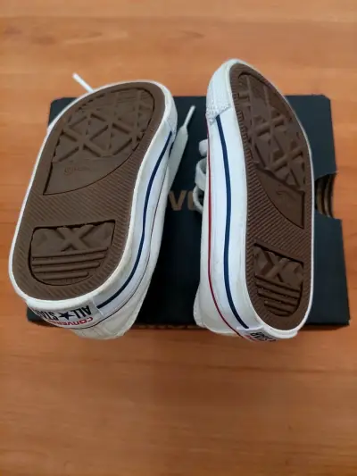 Zapatillas blancas Converse niño - miniatura 3
