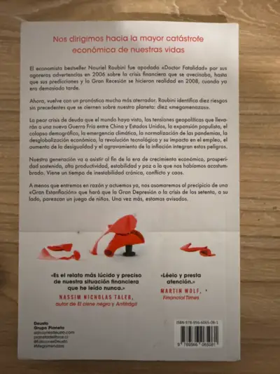 Libro Megamenazas de Nouriel Roubini - miniatura 2