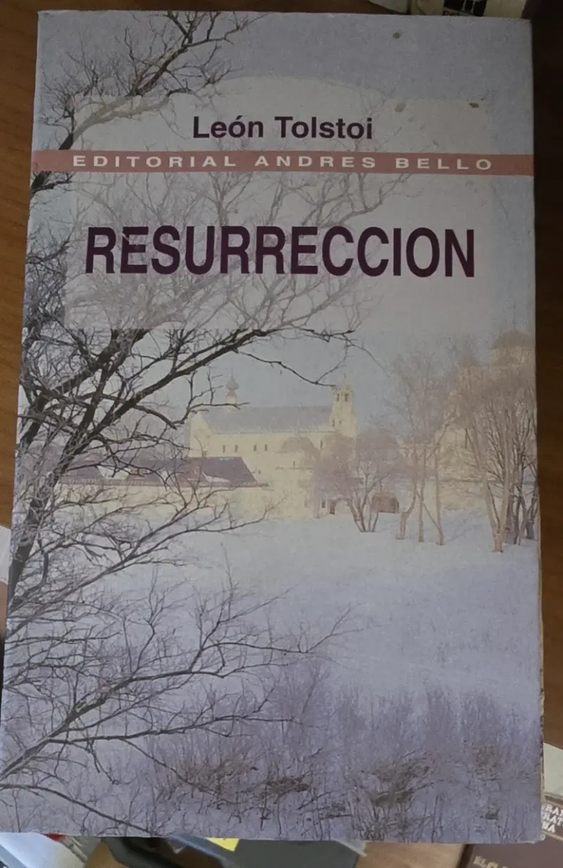 Libro Resurrección de León Tolstoi