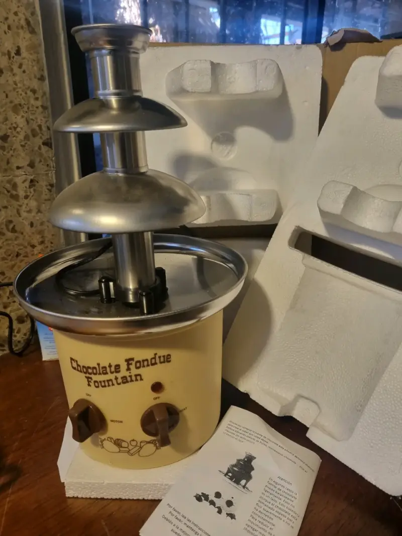 Fuente de chocolate eléctrica - 1