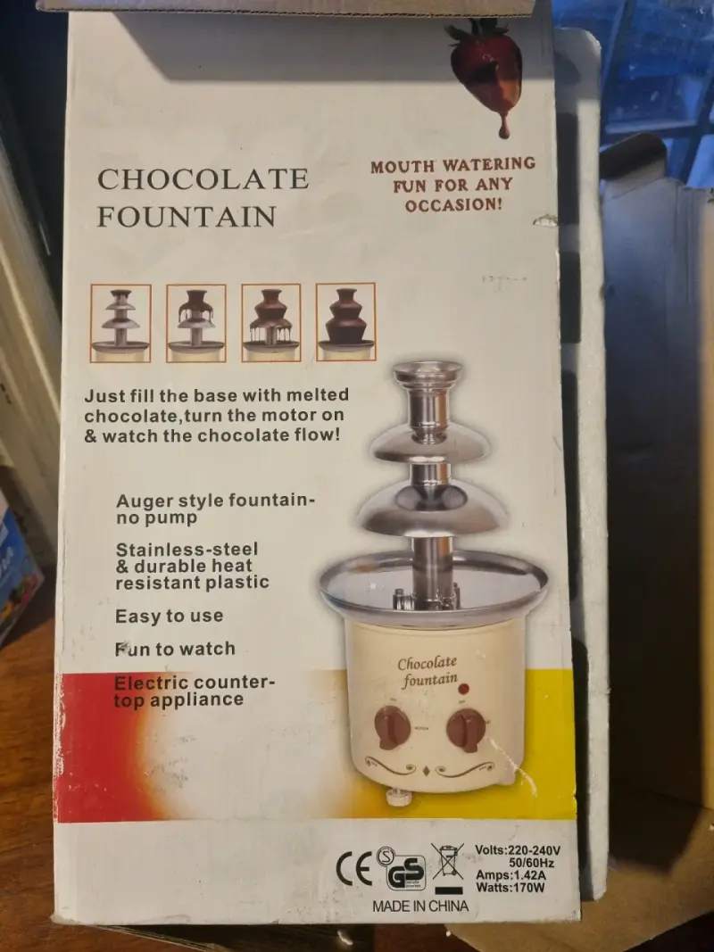 Fuente de chocolate eléctrica - 4