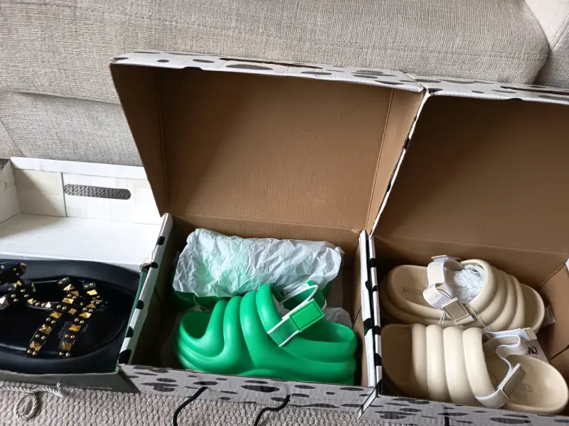 Zuecos verdes ajustables 37/38 - 2