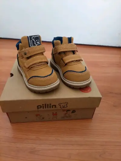 Zapatos infantiles Pillin color camel - miniatura 1