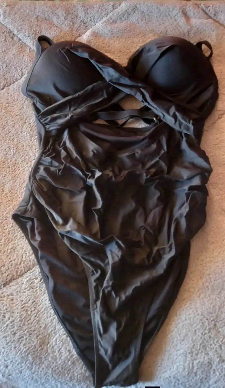 Traje de baño negro