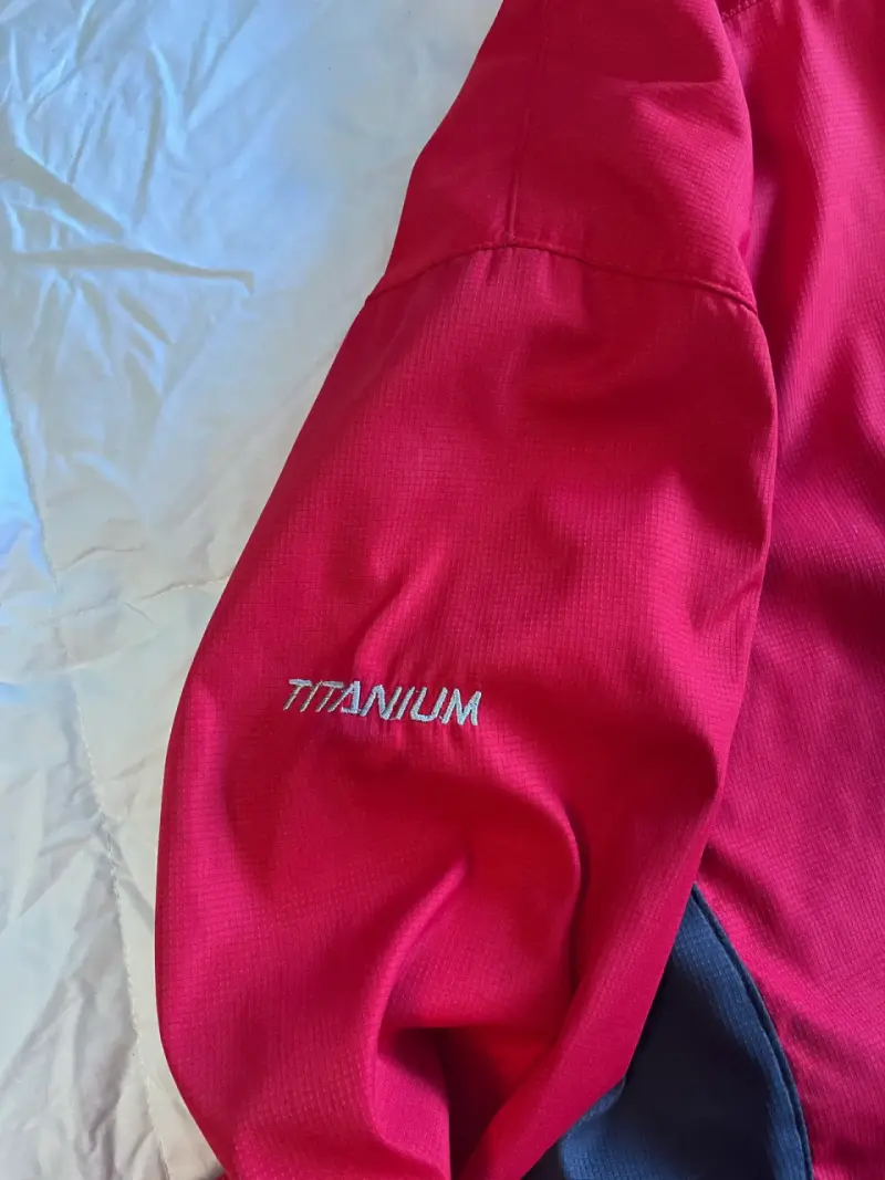 Chaqueta impermeable roja Columbia - 5
