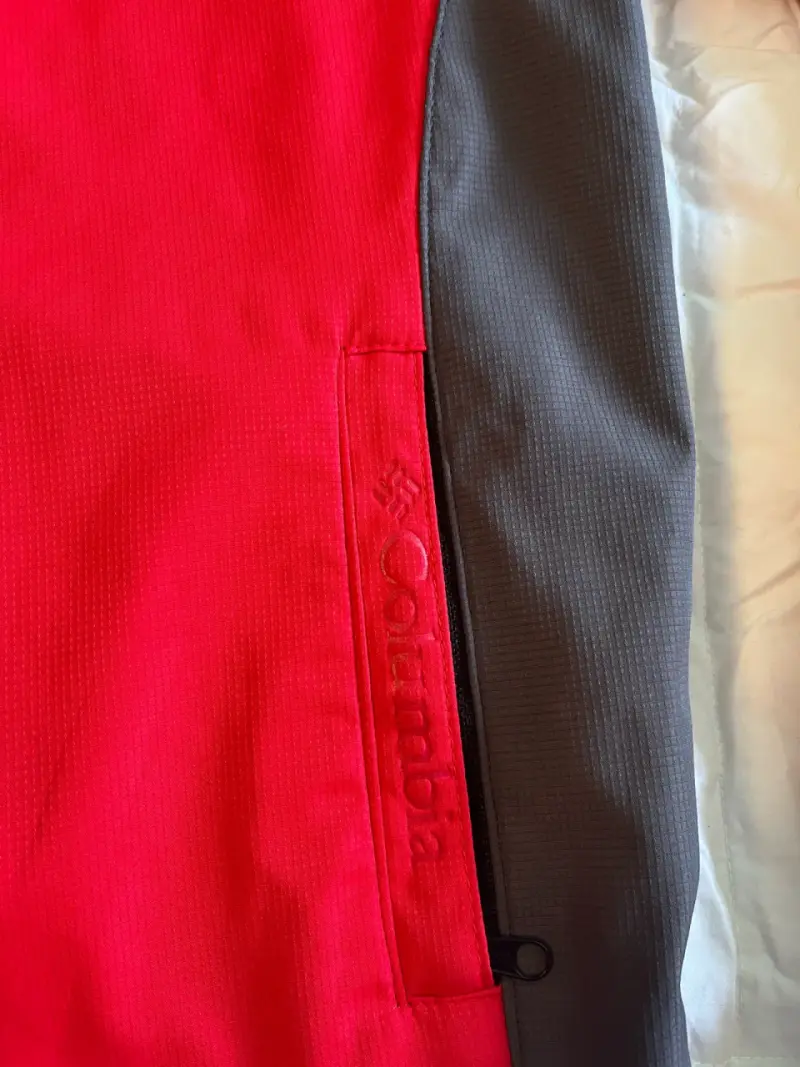 Chaqueta impermeable roja Columbia - 6