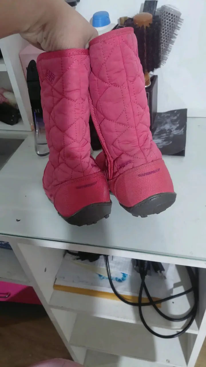 Botas rosas Columbia acolchadas - 2
