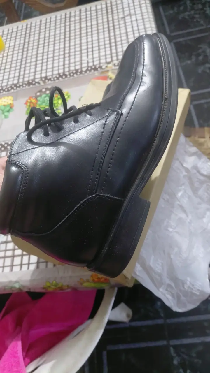 Botines de cuero negro Bata - 2