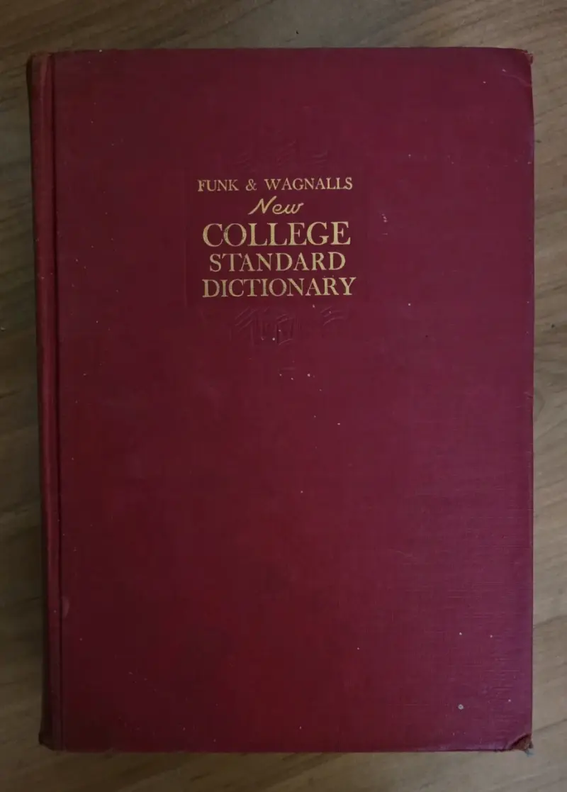 Diccionario Funk & Wagnalls antiguo - 1