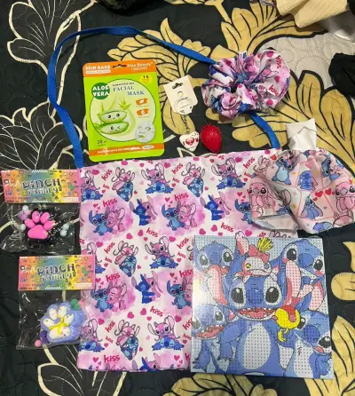 Kit capibara, stich, brainbot,labubu - miniatura 1