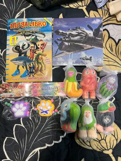 Kit capibara, stich, brainbot,labubu - miniatura 3