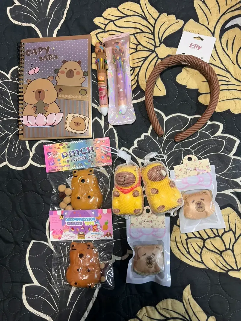 Kit capibara, stich, brainbot,labubu - 4