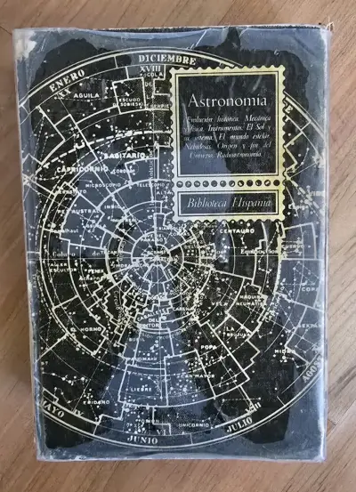 Libro Astronomía Biblioteca Hispana - miniatura 1