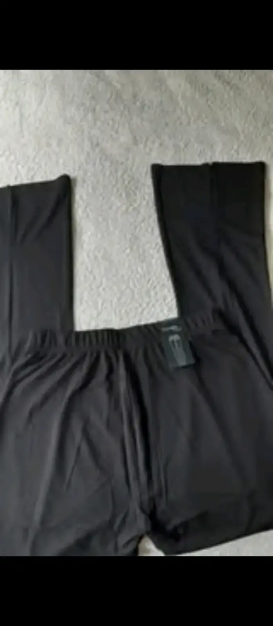 Pantalones negros flare - 2