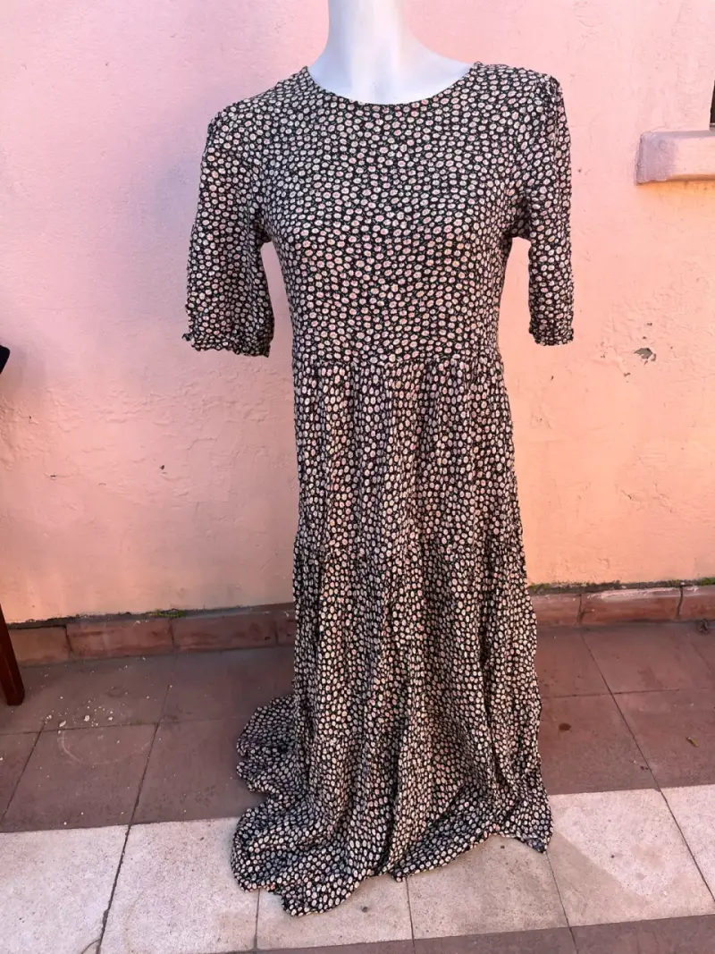 Vestido largo floral - 2