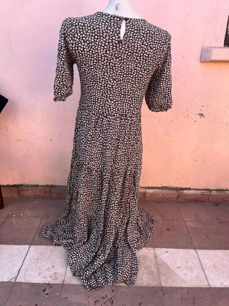 Vestido largo floral - 5
