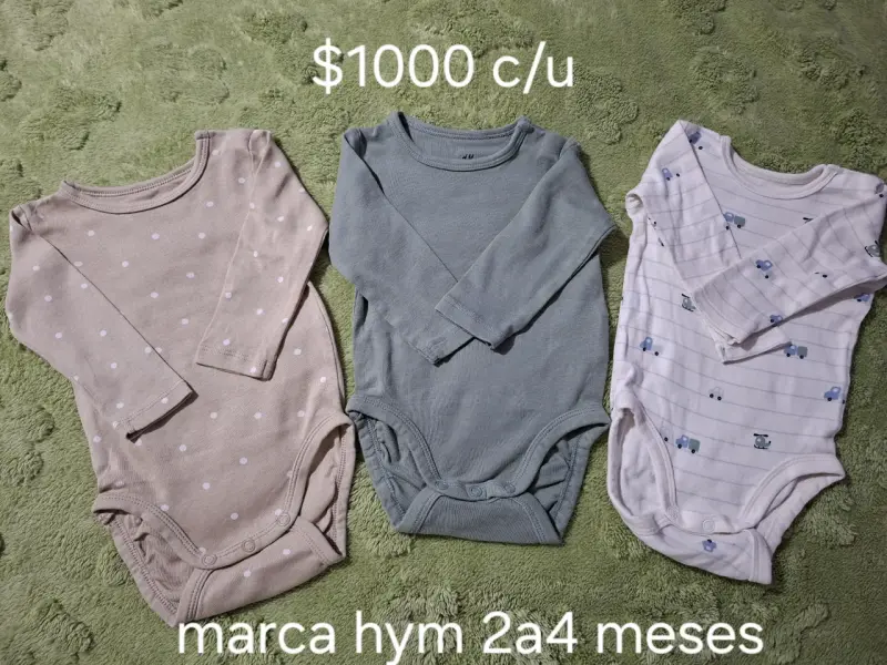 Bodies de bebé marca H&M - 1