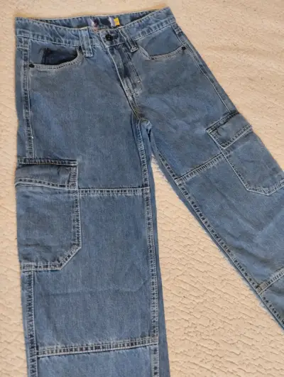 Pantalones cargo de mezclilla - miniatura 1