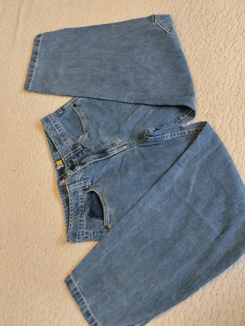 Pantalones cargo de mezclilla - 3