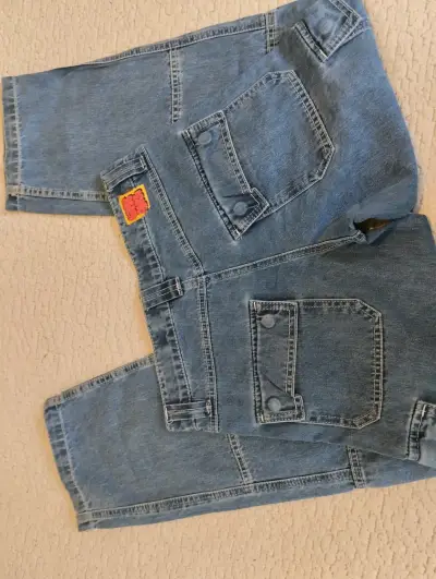 Pantalones cargo de mezclilla - miniatura 4