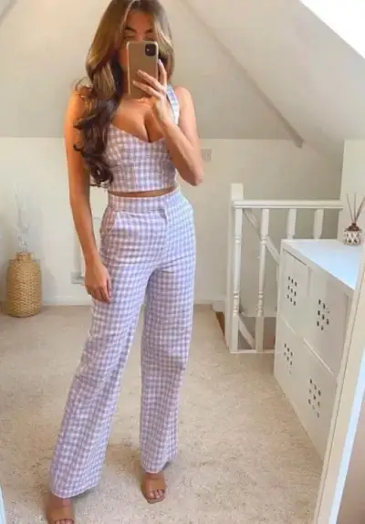 Pantalón wideleg Zara 36 - miniatura 1