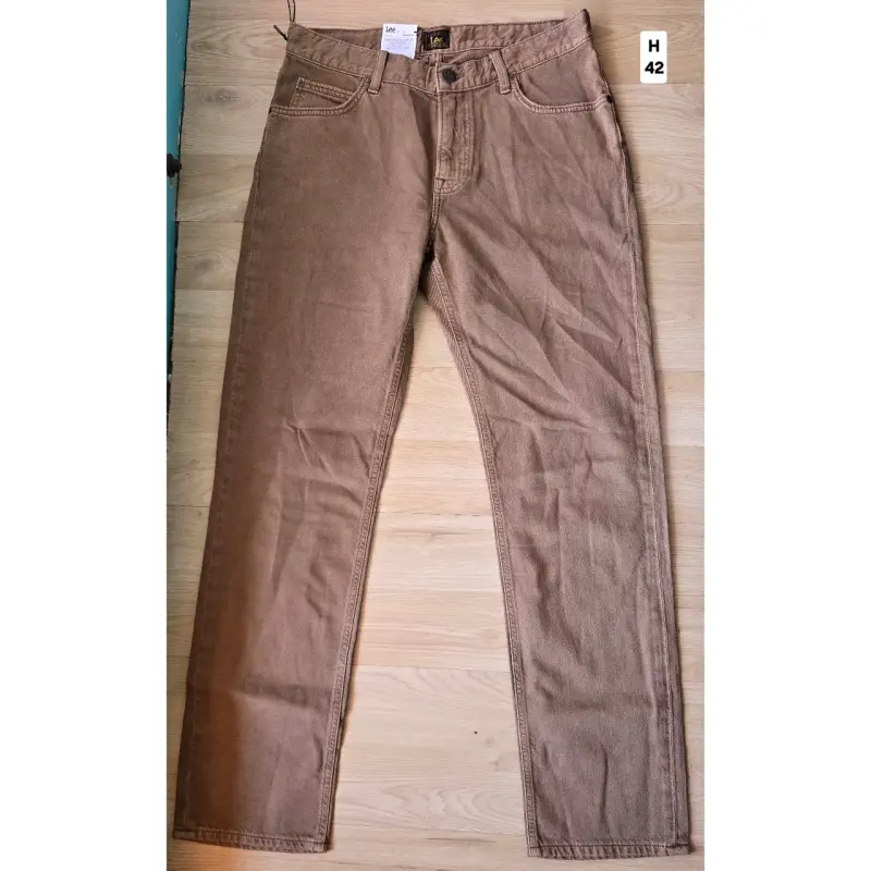 Jeans Lee marrones para hombre talla 42 - 1