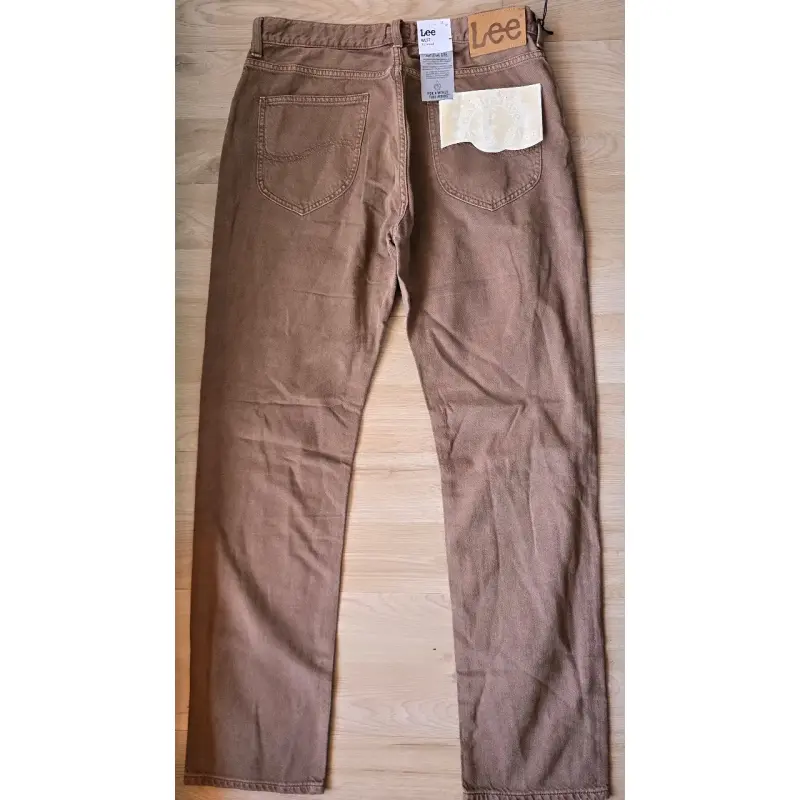 Jeans Lee marrones para hombre talla 42 - 2