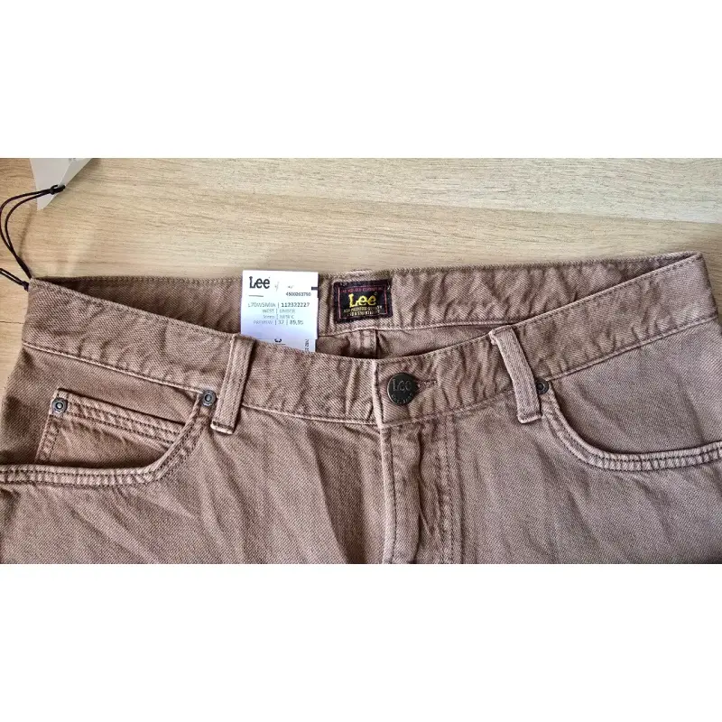 Jeans Lee marrones para hombre talla 42 - 3
