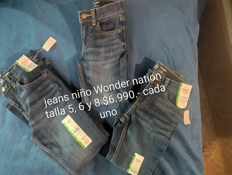 Jeans niño Wonder Nation talla 5/6/8