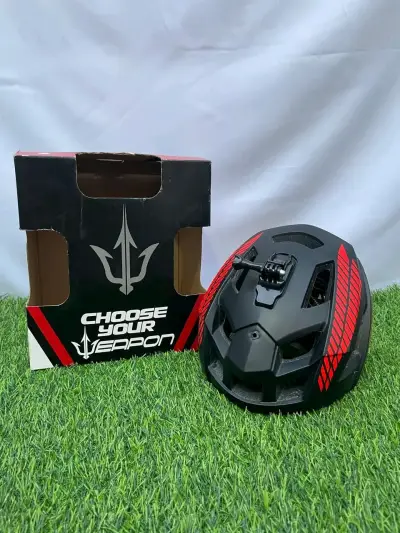 Casco ciclismo Promend rojo y negro - miniatura 3