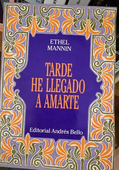 Libro 'Tarde he llegado a amarte' - miniatura 1