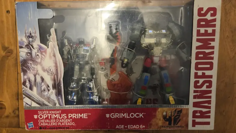 Transformers set Grimlock y Silver Knight Prime - 4