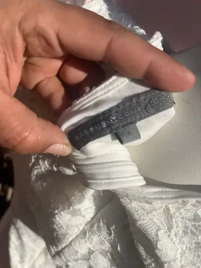 Vestido blanco de encaje - miniatura 5