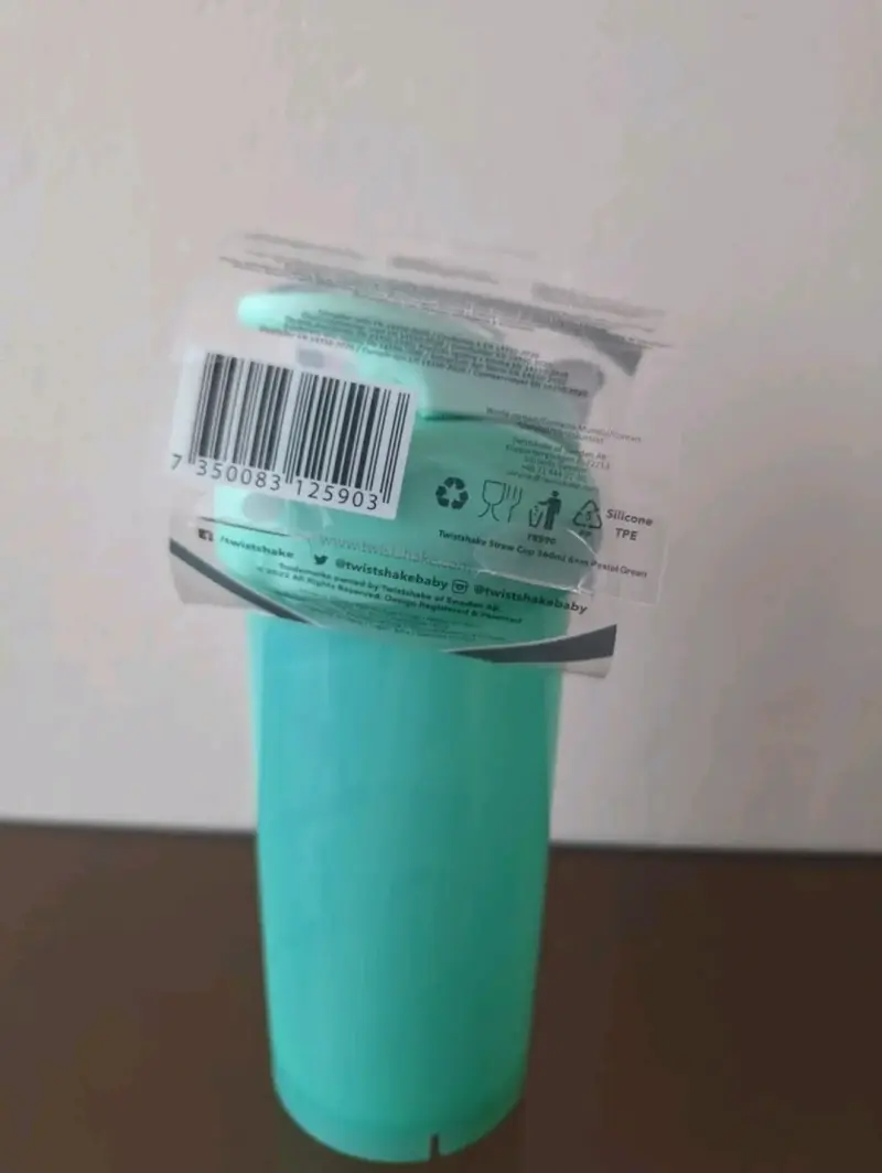 Vaso con bombilla Twistshake Straw Cup - 3