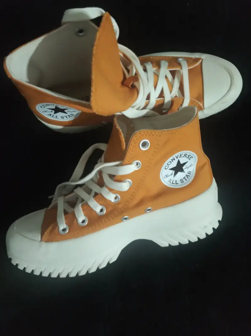 Zapatillas Converse All Star naranjas
