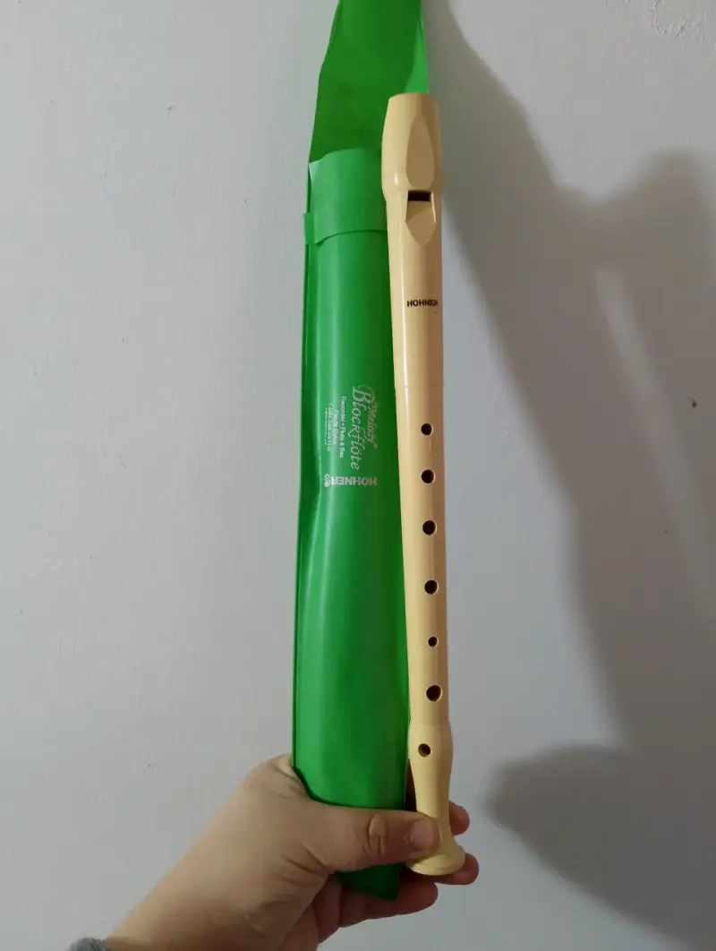 Flauta Hohner beige