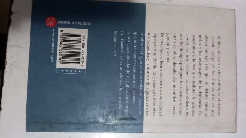 Libro Coronación José Donoso - 2