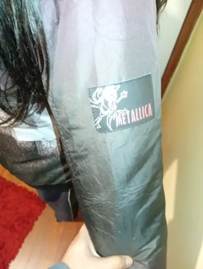 Chaqueta Metallica negra  producto único - miniatura 4